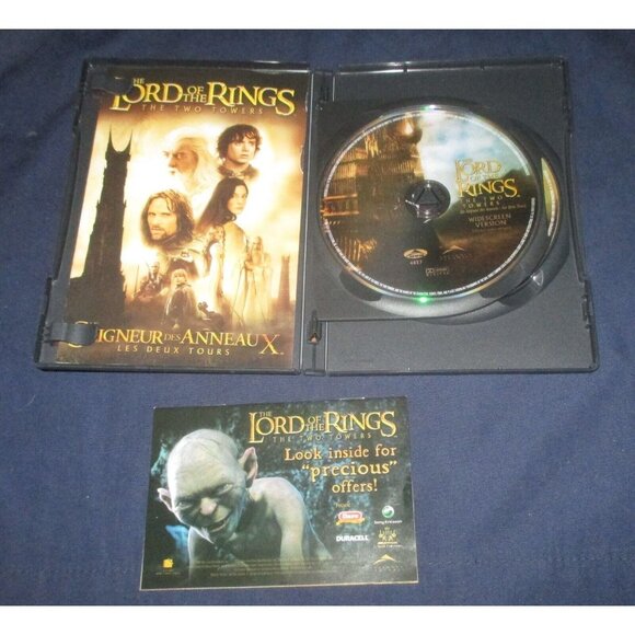 The Lord of the Rings: The Two Towers (DVD, 2002, Canadian Version, Widescreen) - Picture 1 of 4